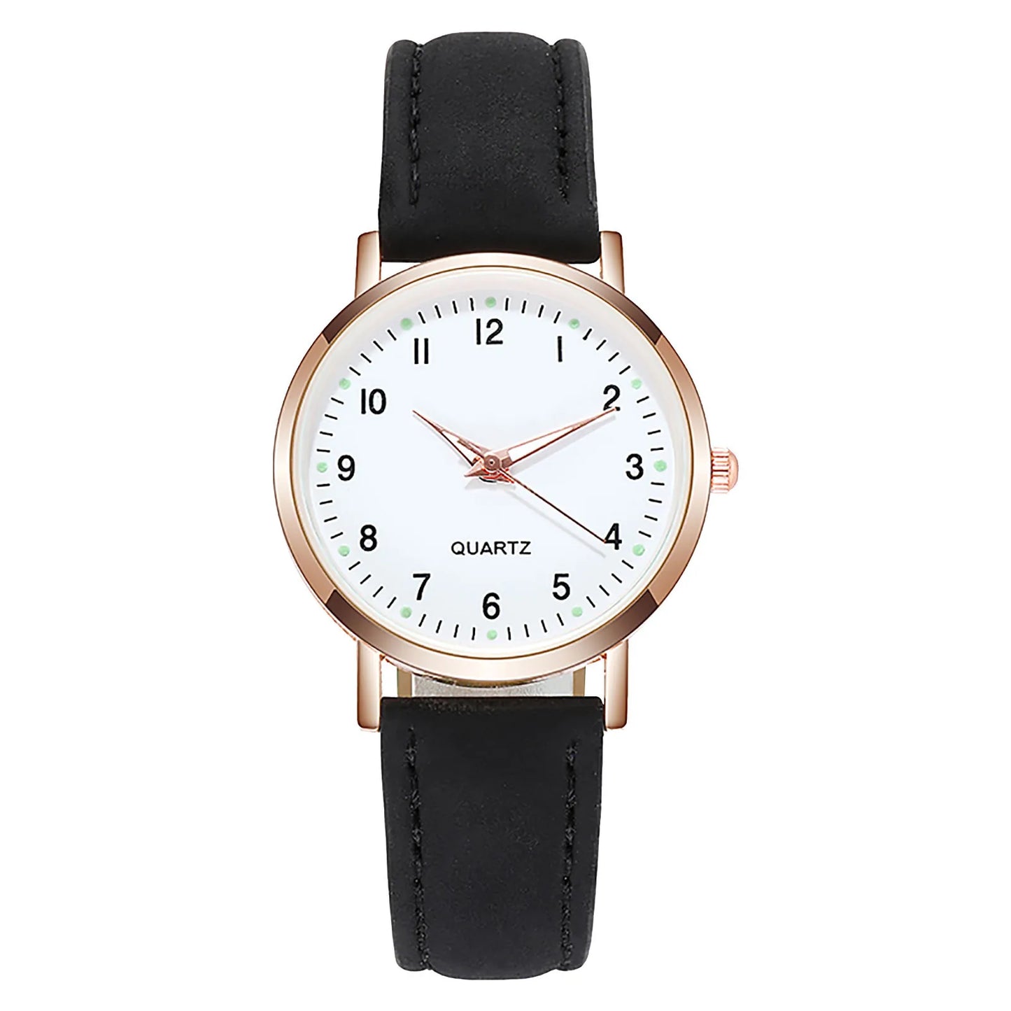 Ladies Diamond-Studded Luminous Retro Female Watch Belt Quartz Watch Bracelet Casual Ladies Watches High Quality reloj