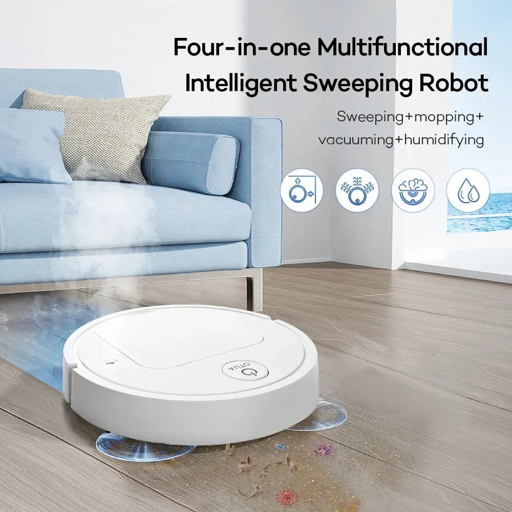 Xiaomi 5-in-1 Smart Sweeping Floor Robot Remote Control Vacuum Cleaner Ultra-quiet Spray Wireless Mopping Machine for Home Use