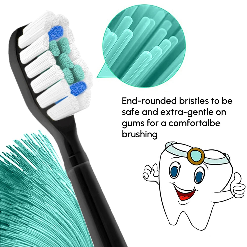 Replacement Toothbrush Heads Compatible with Philips Sonicare Diamond Electric Brush Heads Clean Refill for Hx6920 4100 2 Series