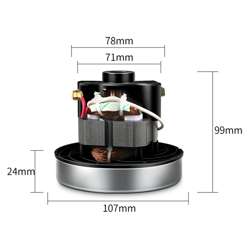 Suitable for Midea Vacuum Cleaner Motor Accessories QW12T-05A/05E MC-CG321 ZW1202