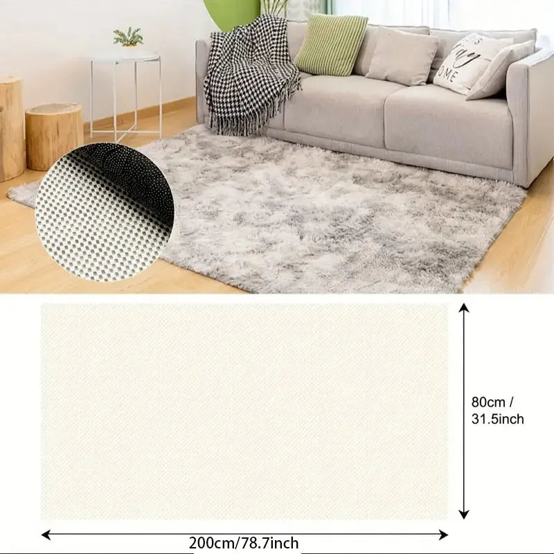 Foam PVC Anti Slip Pad Shelf Liner Non Slip Rug Pads Can Cut Thick Padding Prevents Sliding For Sofa Carpet Kitchen Cabinets