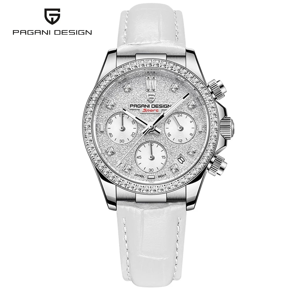 PAGANI DESIGN Women's Watches PD1730 High Quality Diamond Women Watch TOP Brand Luxury Girl Gifts Fashion Clock Relogio Feminino