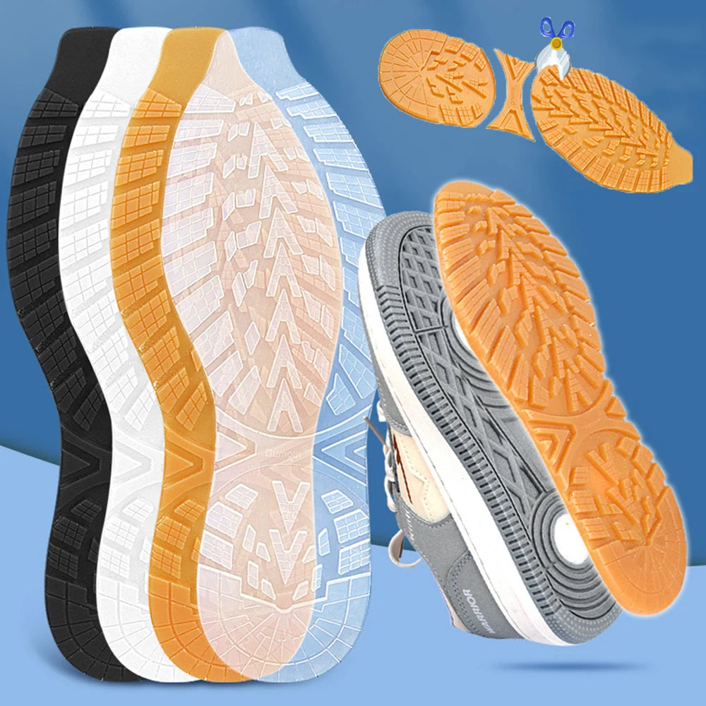 Full Sole Protector Sneaker Repair Rubber Shoe Soles Anti Slip Foot Pads Wear-resistant Sole Stickers Non-Slip DIY Shoe Pads Hot