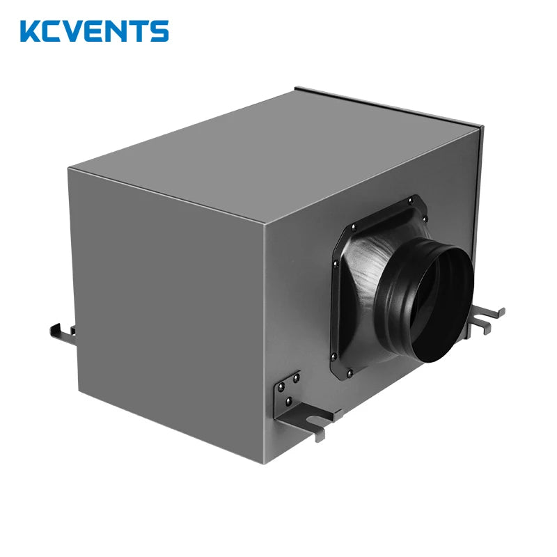 Fresh Air Filter Box for Ventilation System Purification 3 Layers With Hepa And Carbon Filter Suitable Various Ventilation Fans