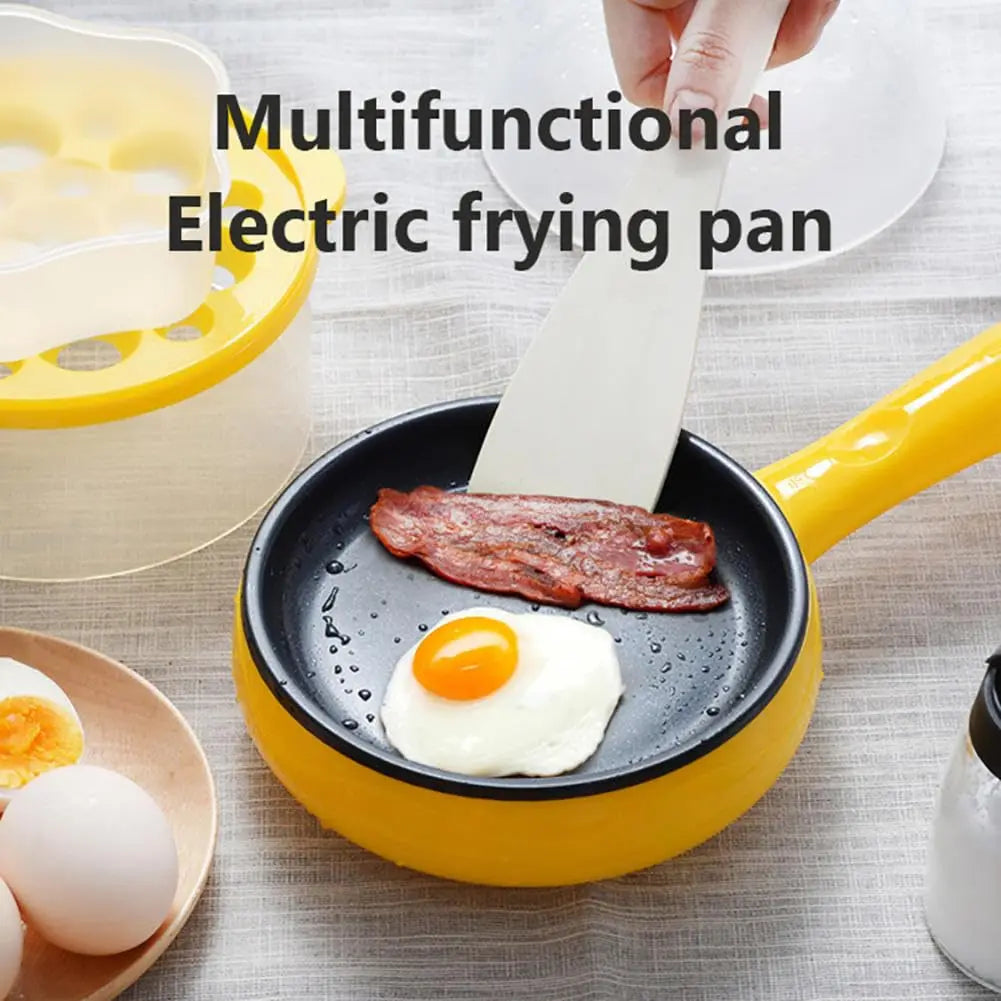 Multicooker 6-Inch Non-Stick Electric Skillet Mini Frying Pan Electric Cooking Pot Breakfast Machine for Egg Steak Kitchen 220V