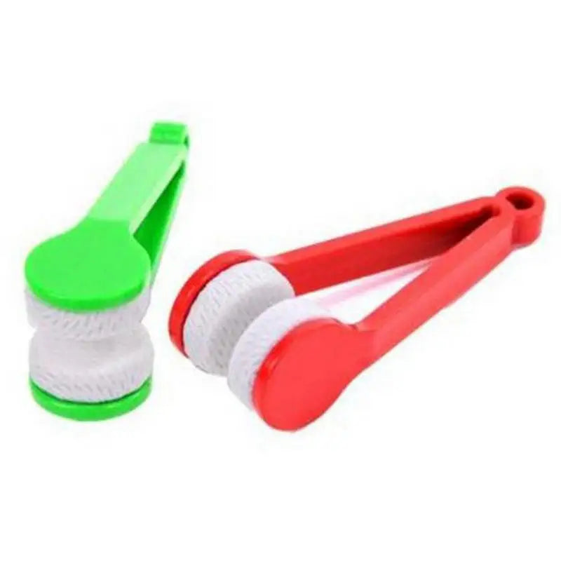 Hot 1PC New Microfiber Mini Sun Glasses Eyeglass Microfiber Brush Cleaner Cleaning Spectacles Tool Clean Brush Drop Shipping